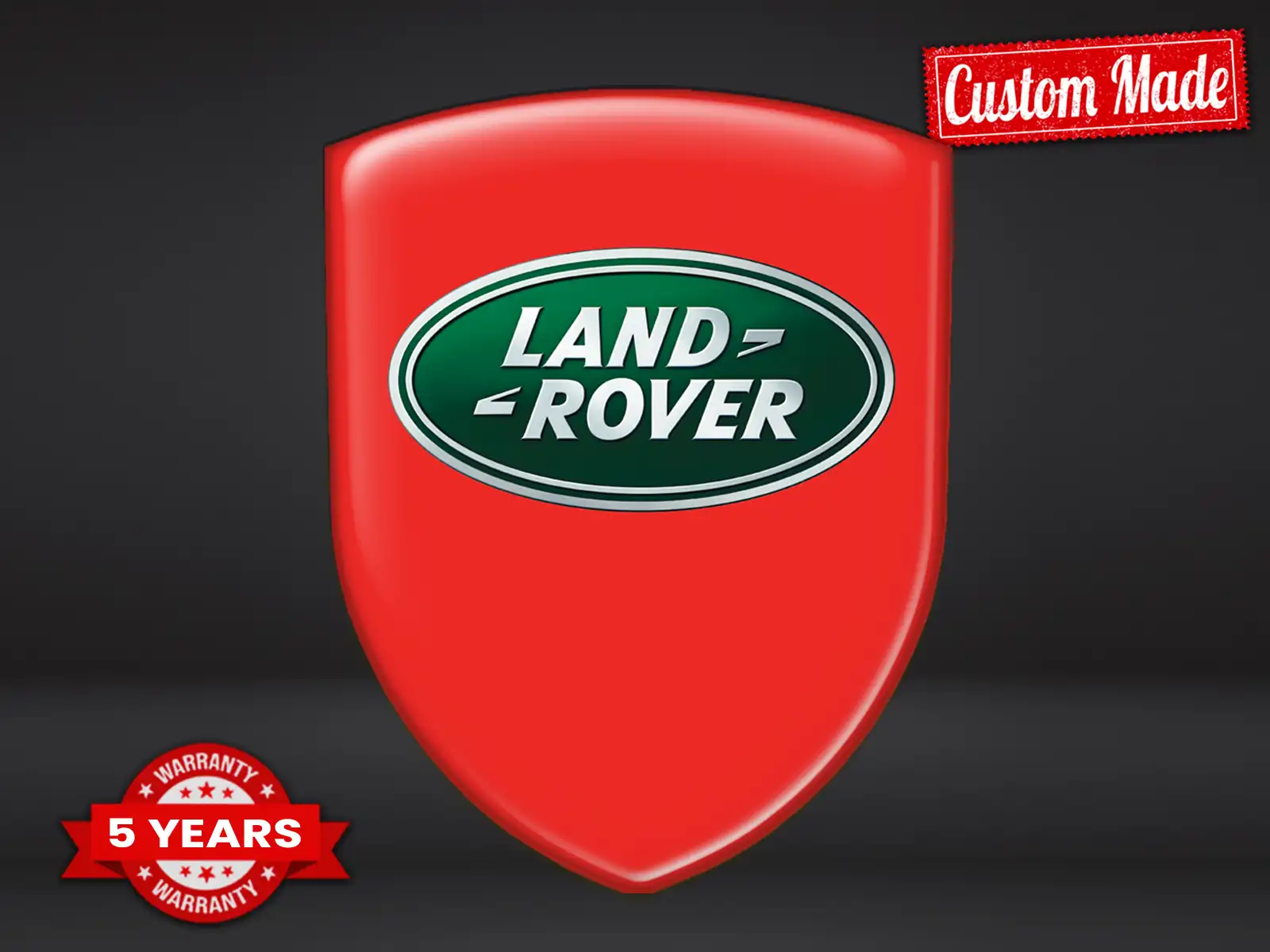 Land Rover Insignias Automotrices Pro Máximo Estilo Diseño Estilizado